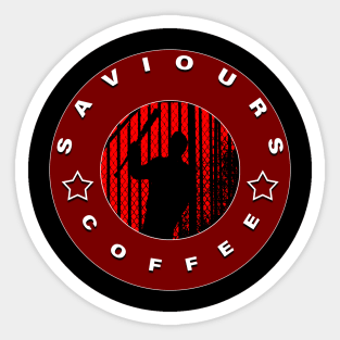 SAVIOURS COFFEE Sticker